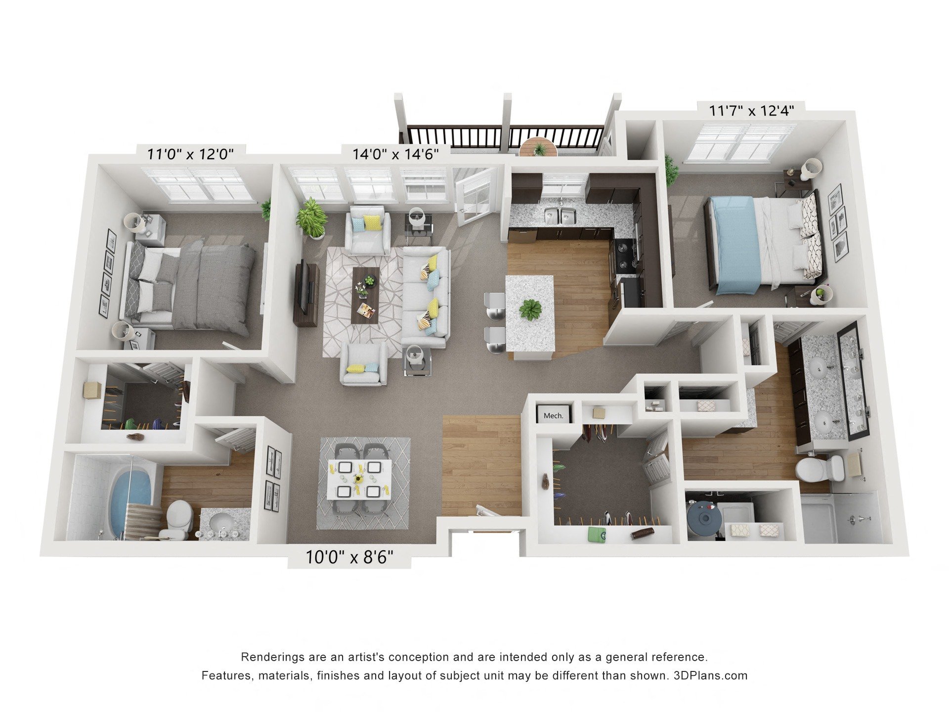a floor plan of a 1 bedroom apartment with a bathroom and a living room